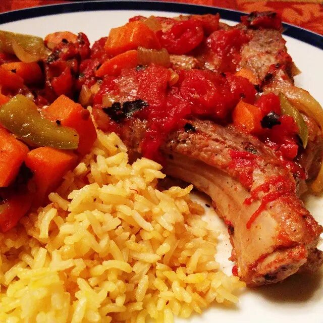 Angel Reyes-Rodriguez på Instagram: "The traditional "chuletas a la...