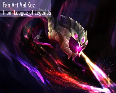 Fan Art Vel'Koz from League of Legends by kinotoha on Devian