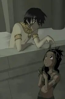 i dont ship zatura but this is cute. Katara as a swamp bende