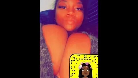 Big Titty Black Girl Teases Snapchaters with TittySnap - Por