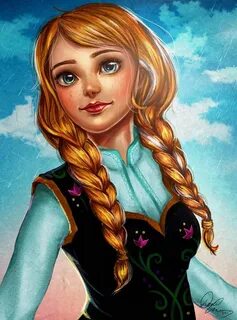 Frozen: Anna by Endeavoura on DeviantArt Disney fan art, Dis