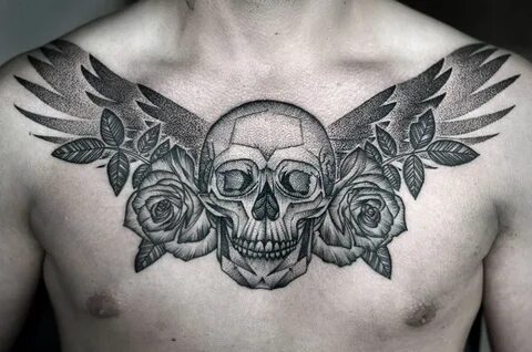 Skull Wings Chest Tattoo News at tattoo - beta.medstartr.com