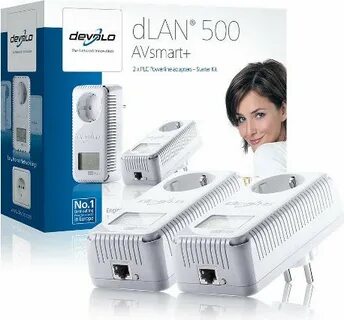 4250059619081 Devolo dLAN 500 AVsmart+ Starter Kit BE