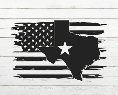 Texas SVG Flag SVG Distressed Flag Svg American Flag Svg Ets