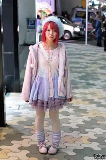 Harajuku Fairy Kei Look w/ Tulle Skirt, Rocking Horse Neckla