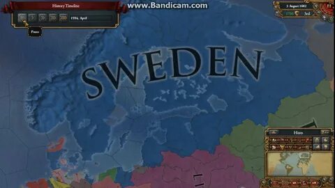 Europa universalis 4 timelaps. Rise Of The Swedish Empire pt