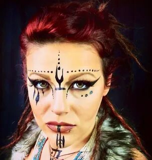 Tips To Make The Most Out Of Your Skin! Tribal makeup, Vikin