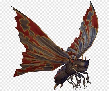 Battra Godzilla: Melepaskan Mothra Gigan, godzilla, naga, ba