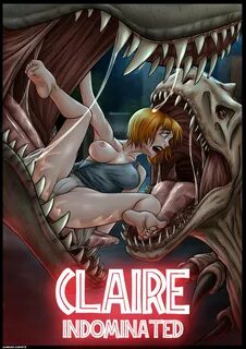 Xbooru - ass breasts claire dearing dinosaur exposed breast 