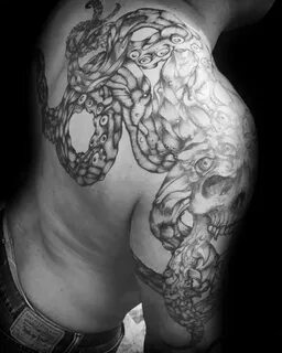 100 Kraken Tattoo Designs For Men - Sea Monster Ink Ideas