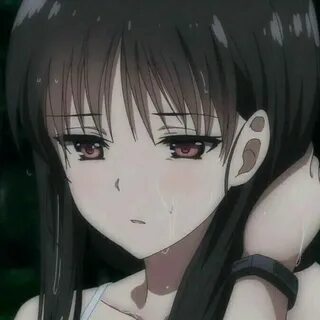 Pin de す 𝒔 𝒆 𝒎 𝒊 𝒓 𝒂 𝒎 𝒊 𝒊 𝒔 en Anime 友 Chica de anime llora