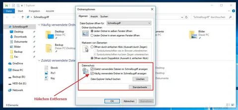 Windows Explorer Verlauf löschen IT-Learner.de