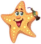 Download Summer Star Starfish Patrick Drawing Cartoon Clipar