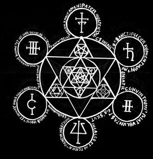 Supernatural Summoning circle, Magic symbols, Occult symbols