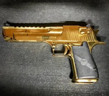 Desert eagle 50 cal gold 50 caliber Tom Flickr