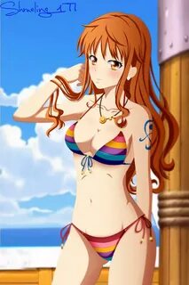 One Piece Nami Bikini