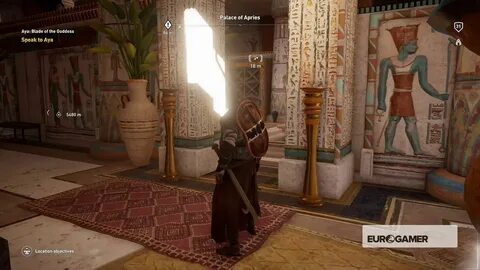 Описание локаций Assassin's Creed Origins Papyrus Puzzle: пл