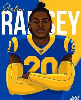 Jalen Ramsey the new LA Ram Nfl football 49ers, Nfl football