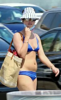 JAIMIE ALEXANDER in Bikini at a Beach in Malibu 08/17/2020 -