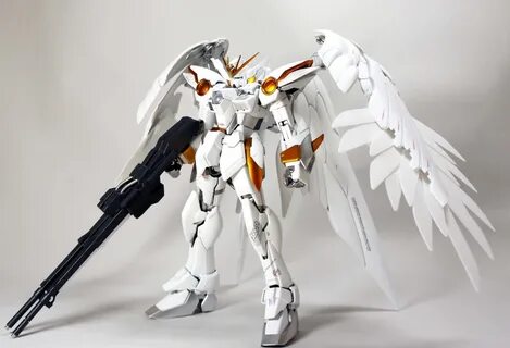 GUNDAM GUY: MG 1/100 Wing Gundam Zero Custom - Painted Build