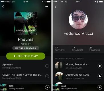A Spotify Profile App Made With React And Tailwind Css Diagr