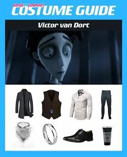 Victor van Dort Costume from The Corpse Bride - DIY Cosplay 