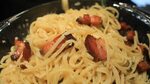 Easy Tuscan Pasta Recipe w Pecorino Cheese & Slab Bacon Chea