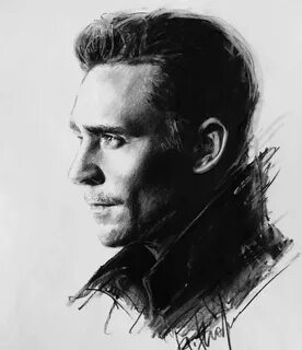 Mr Hiddleston. Artwork by nicana_micael Artwork, Loki art, A