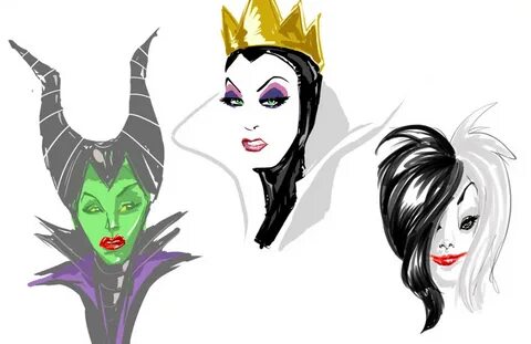 Disney Villains Art Drawing Image Movie Photography HD