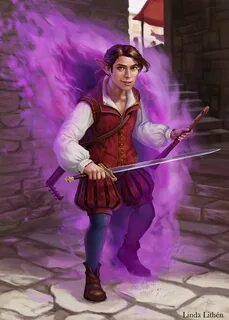 Critical Role - Scanlan, Linda Lithén on ArtStation at https