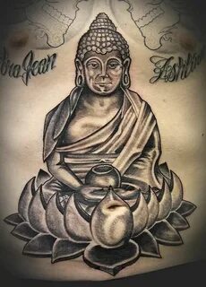 Buddha Stomach Tattoos