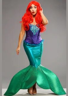 Womens Deep Sea Siren Mermaid Halloween Costume becklawcente