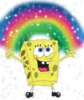 Rainbow SpongeBob GIFs - All animated Pics For Free