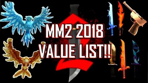 NEW MM2 VALUE LIST UPDATE!! - YouTube