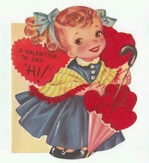 Pin by Gina Foley on valentines Girls valentines, Vintage va