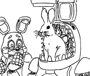 toy bonnie coloring page toy bonnie coloring pages coloring 