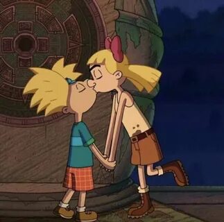 Helga & Arnold "the jungle movie" Hey arnold, Arnold and hel