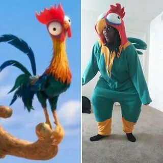 HEI HEI ONESIE KIGURUMI FORM THE DISNEY MOVIE MOANA by NeonK