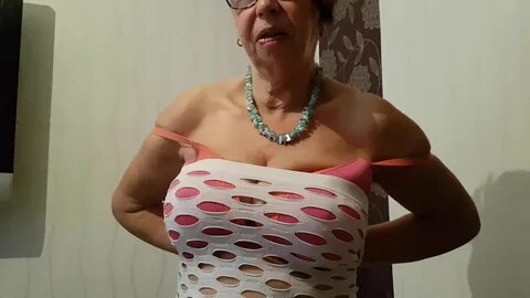 60yr old mature big boobs in blouse