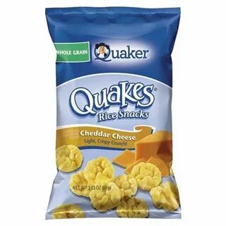 Quaker Popped Cheddar Cheese Gluten Free Rice Crisps 3.03 oz
