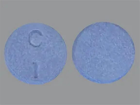 Clonazepam 1 Mg Tablet - Blue Round Tablet C 1 Proficient Rx