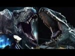 rexy e blue vs indominus rex edit - YouTube