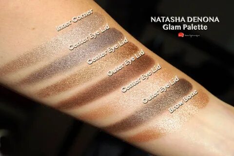 natasha-denona-glam-palette-swatches - BEAUTY IS UNIQUE