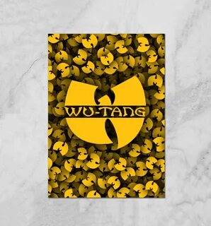 Wu-Tang Плакат купить за 690 ₽ в интернет-магазине Print Bar