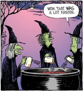 Modern Witches Halloween jokes, Halloween cartoons, Hallowee