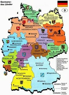 Чем Германия привлекает туристов Germany map, Germany, Visit