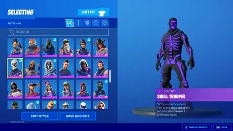 Selling - PC - Skull Trooper - 100-200 Wins - Email Included