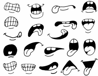 cartoon mouths for caricature mug Tag arte, Imagens de grafi