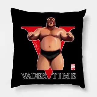 Big Van Vader Tribute - Big Van Vader - Pillow TeePublic