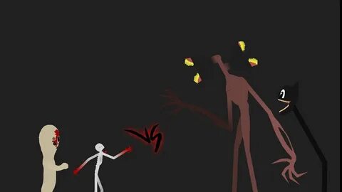 Trevor Henderson vs scp (stick nodes animation) - YouTube